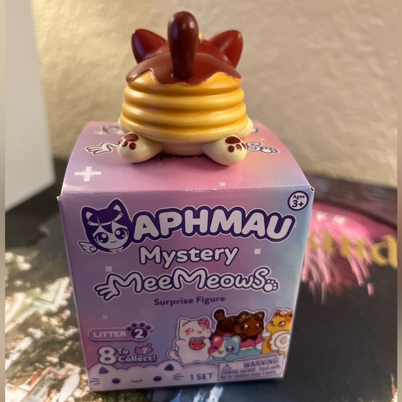 Bonkers Toys Nib Aphmau Meemeows Suprise Figure Pancake Cat Mini